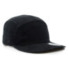 U22505 UFlex Washed Cotton 5 Panel Cap - black