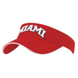 Brushed Heavy Cotton Visor, custom promotional caps