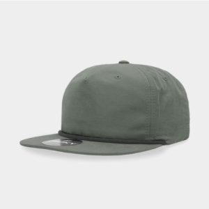 High Profile Cotton/Poly Blend Rope Hat