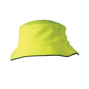 Pique Mesh With Sandwich Bucket Hat