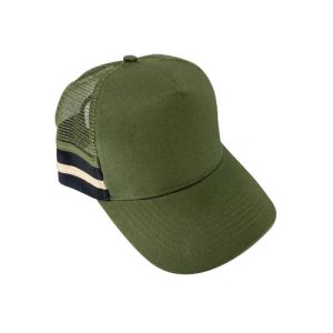 Capkings Stripe Trucker Cap