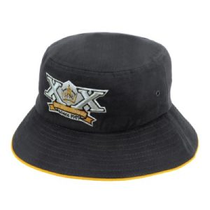 Brushed Cotton Bucket Hat With Contrast Trim